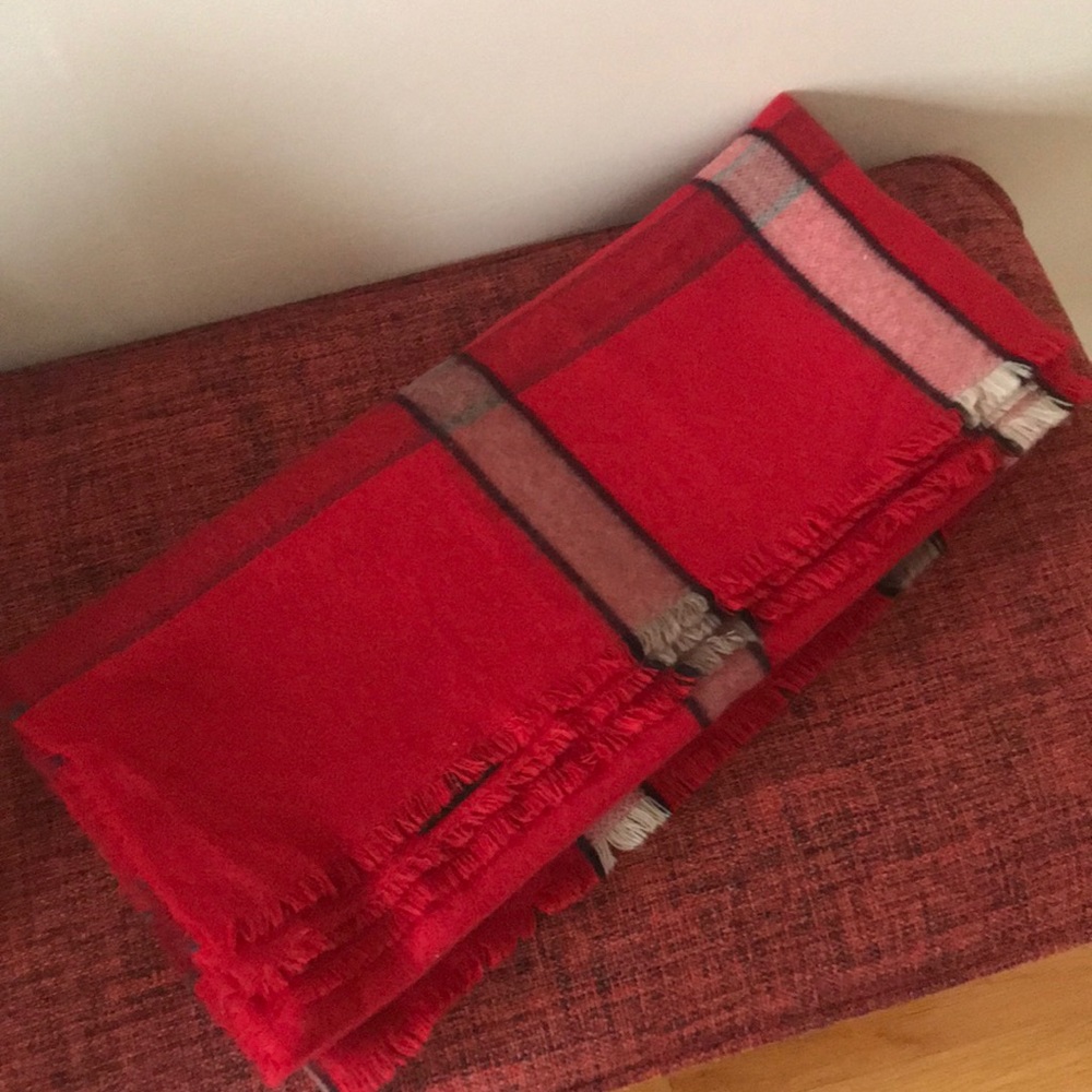 Zara plaid scarf